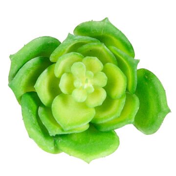 Yapay Çiçek Kaktüs Sukulent Yeşil 14 Cm.