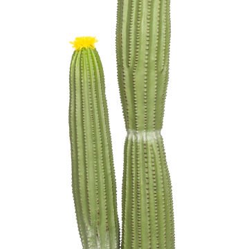 Yapay Kaktüs Saksılı Sarı Çiçekli 92 Cm.