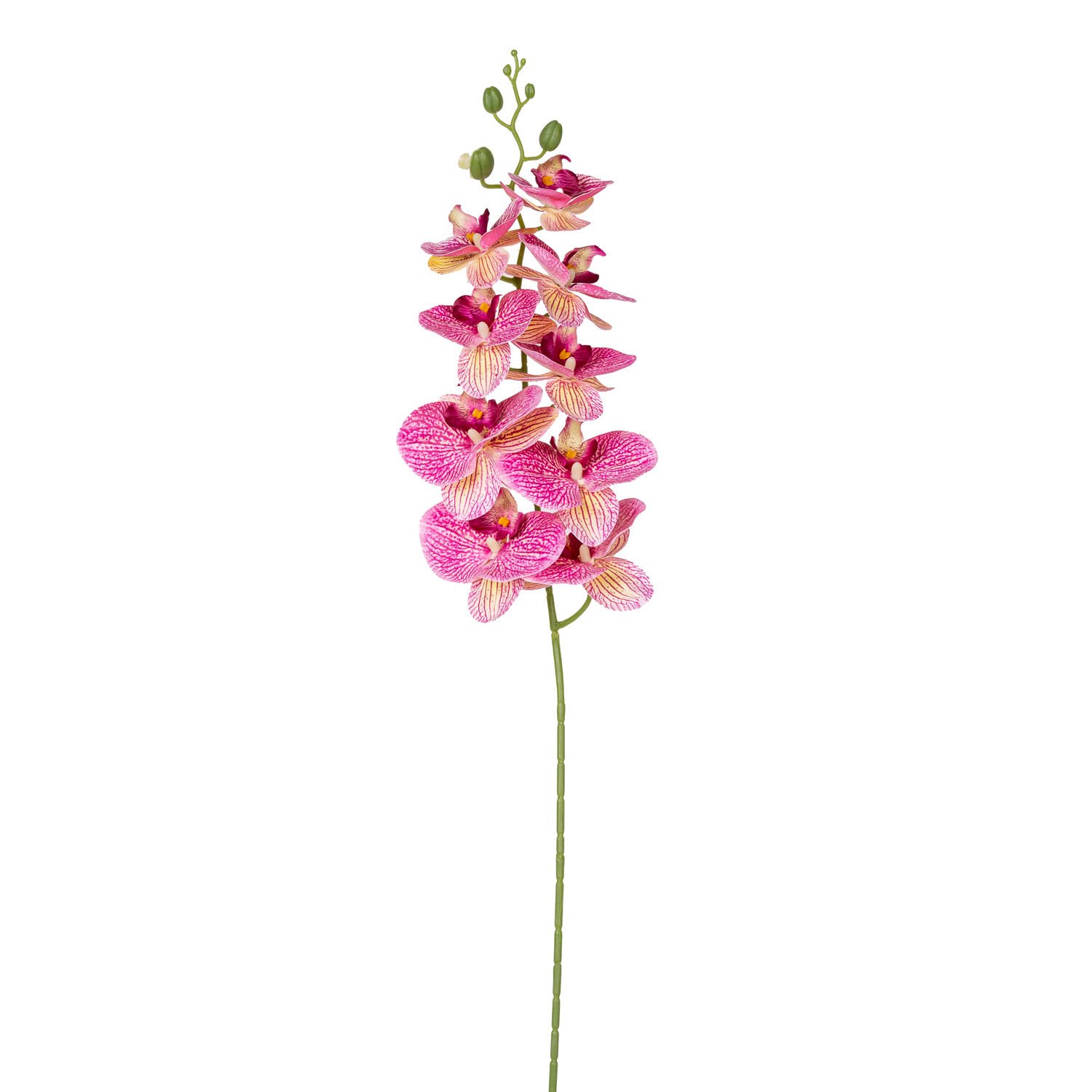 Yapay Çiçek Orkide Gerçek Dokunuş Fuşya 95 Cm.