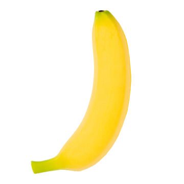 Yapay Muz, Tek, Sarı - 4x19 cm