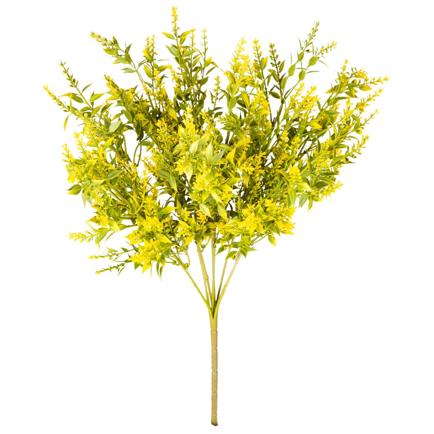 Yapay Çiçekli Bitki Sarı 55 Cm.