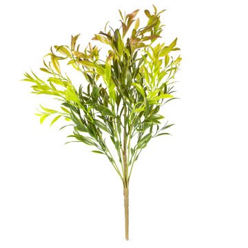 Yapay Çay Demeti, Kızıl/Yeşil - 55 cm