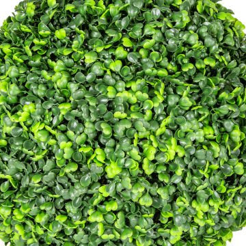 Yapay Yonca Şimşir Top Dış Mekan Uyumlu 25 Cm. (2 Adet Yarım Top) UV KORUMALI