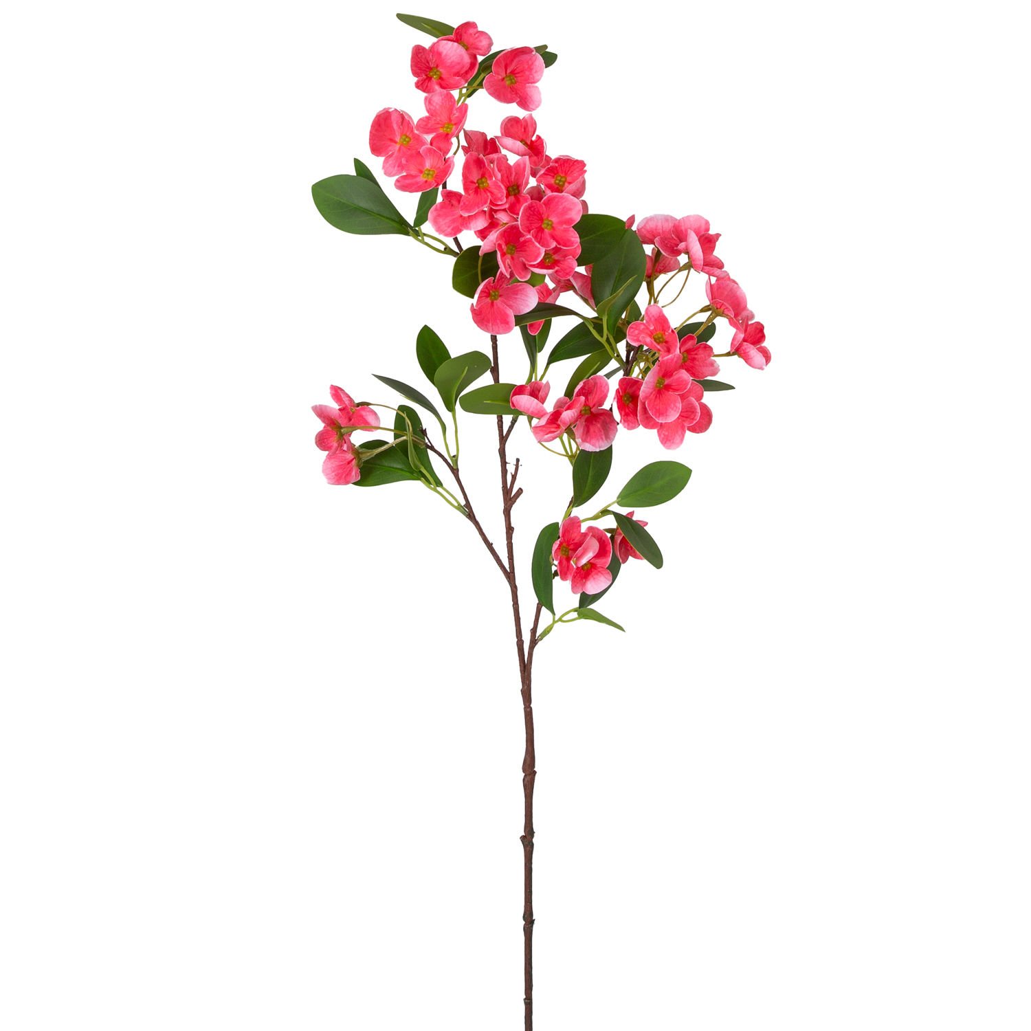 Yapay Çiçek Islak Dokulu Sütleğen Çiçek Pembe 77 Cm.