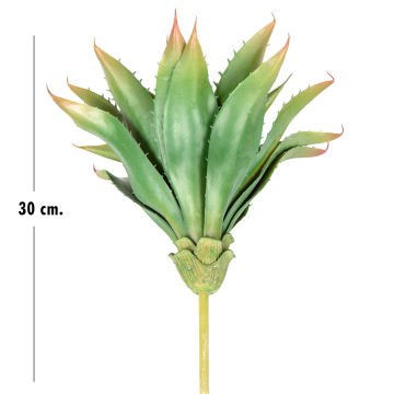 Yapay Kaktüs Sukulent Yeşil 30 Cm