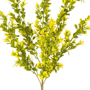 Yapay Bitki Şimşir Sarı/Yeşil 55 Cm.