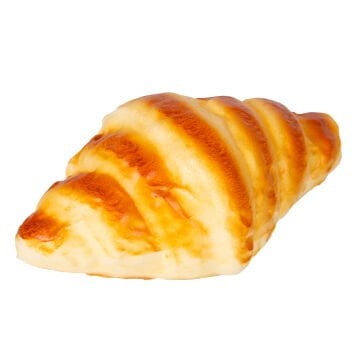 Yapay Kruvasan, Kahverengi - 16x9 cm