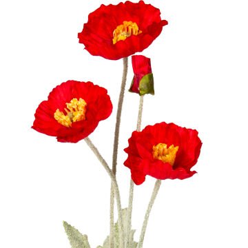 Yapay Çiçek Gelincik Kırmızı 58 Cm.