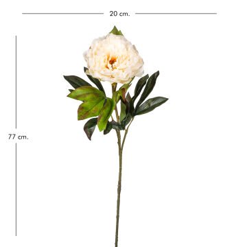 Yapay Çiçek Şakayık Krem 77 Cm.