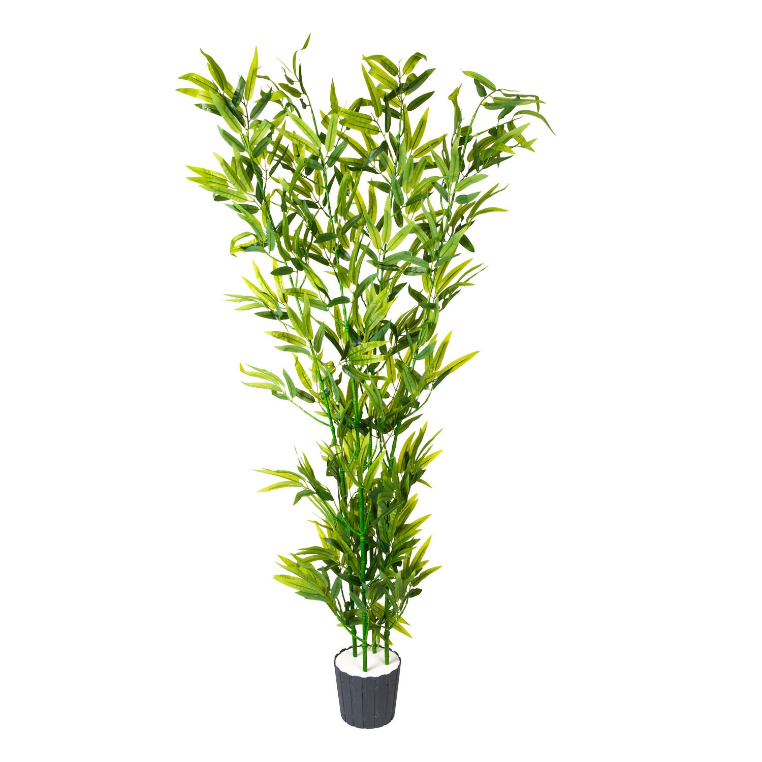 Yapay Bambu Ağacı Yeşil 4'lü  145 Cm.