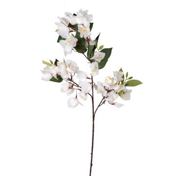 Yapay Çiçek, Begonvil, Beyaz - 75 cm