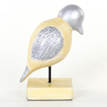Biblo, Ahşap Kuş - Standlı, 21x13,5x29 cm