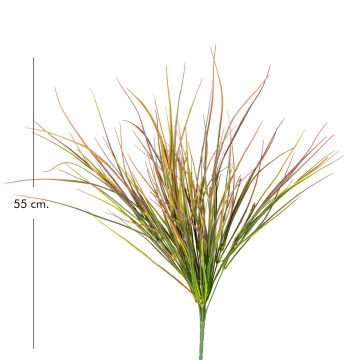 Yapay Saz Demet Mat Kızıl-Yeşil 55 Cm.