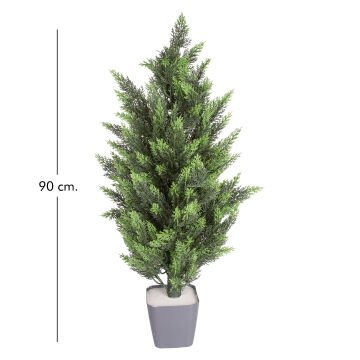Yapay Selvi Ağacı Yeşil 90 Cm.