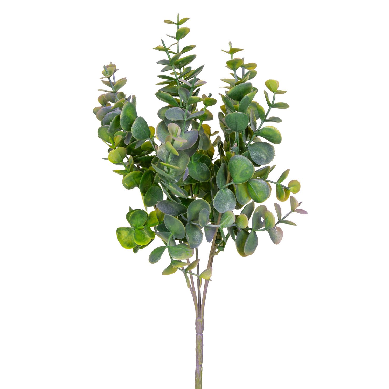 Yapay Çiçek Okaliptus Mor-Yeşil 30 Cm.