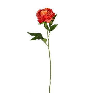 Yapay Çiçek, Şakayık, Turuncu - 70 cm