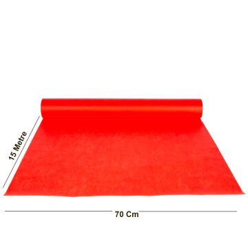 Elyaf Kumaş Rulo Kırmızı 70 Cm x 15 Mt. (±)