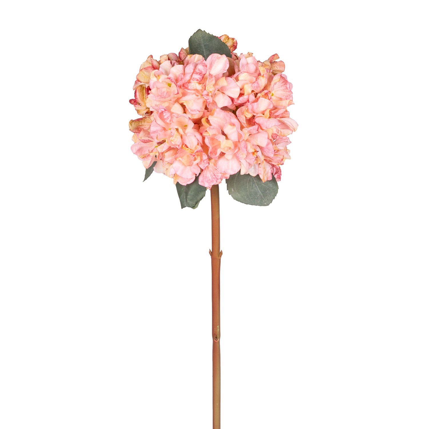 Yapay Çiçek Ortanca Kurumuş Efektli Pembe 65 Cm.