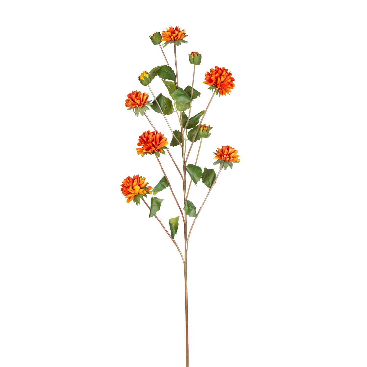 Yapay Çiçek Krizantem Turuncu 77 Cm.