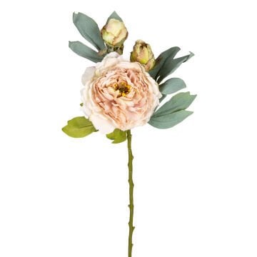 Yapay Çiçek, Şakayık, Somon - 62 cm