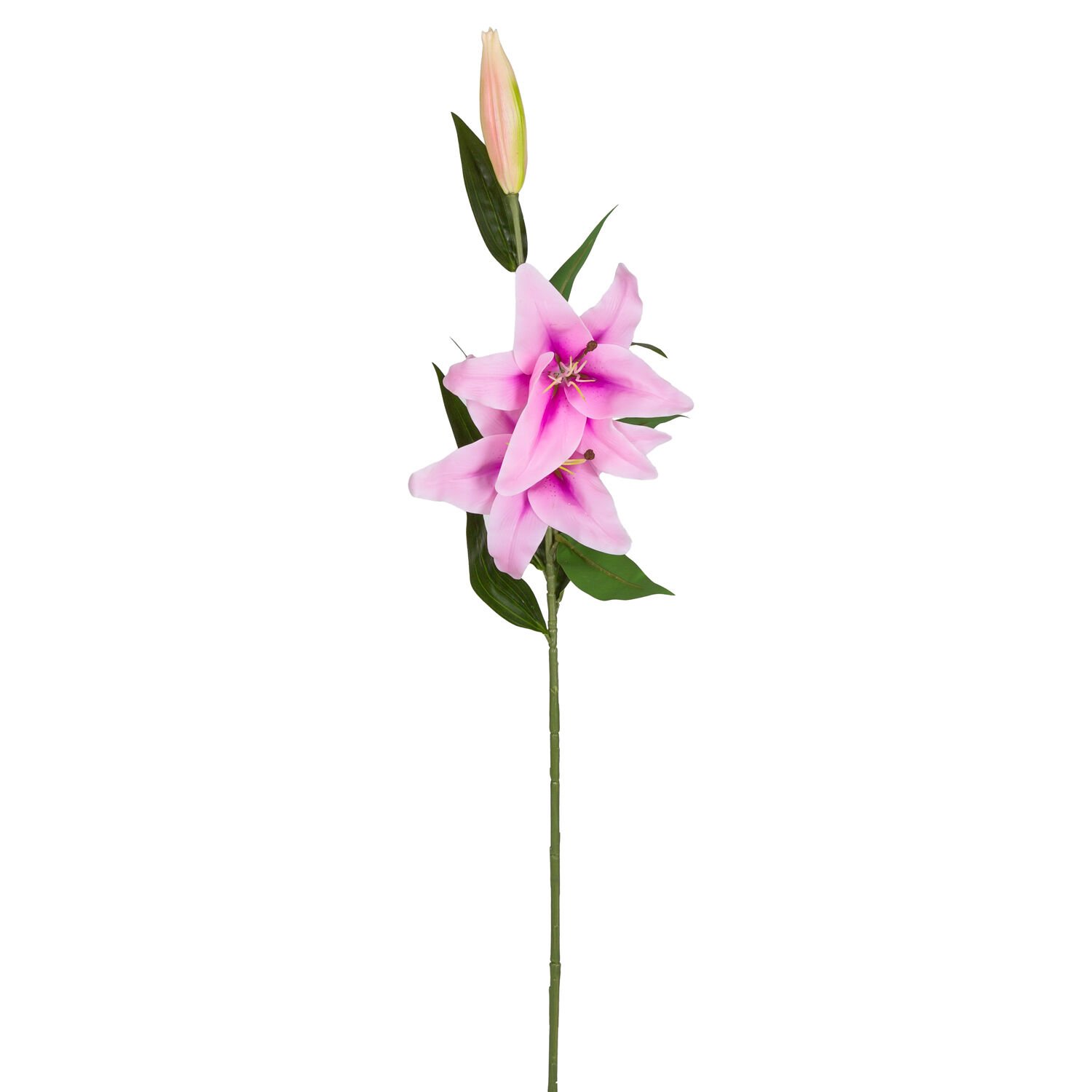 Yapay Çiçek Lilyum Pembe 90 Cm.