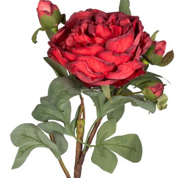 Yapay Çiçek Şakayık Dalı Kırmızı 58 Cm.