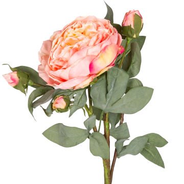 Yapay Çiçek Şakayık Dalı Somon 58 Cm.
