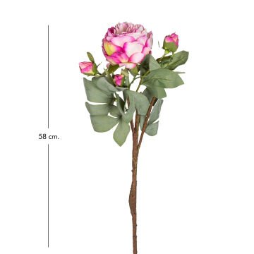 Yapay Çiçek Şakayık Dalı Fuşya 58 Cm.