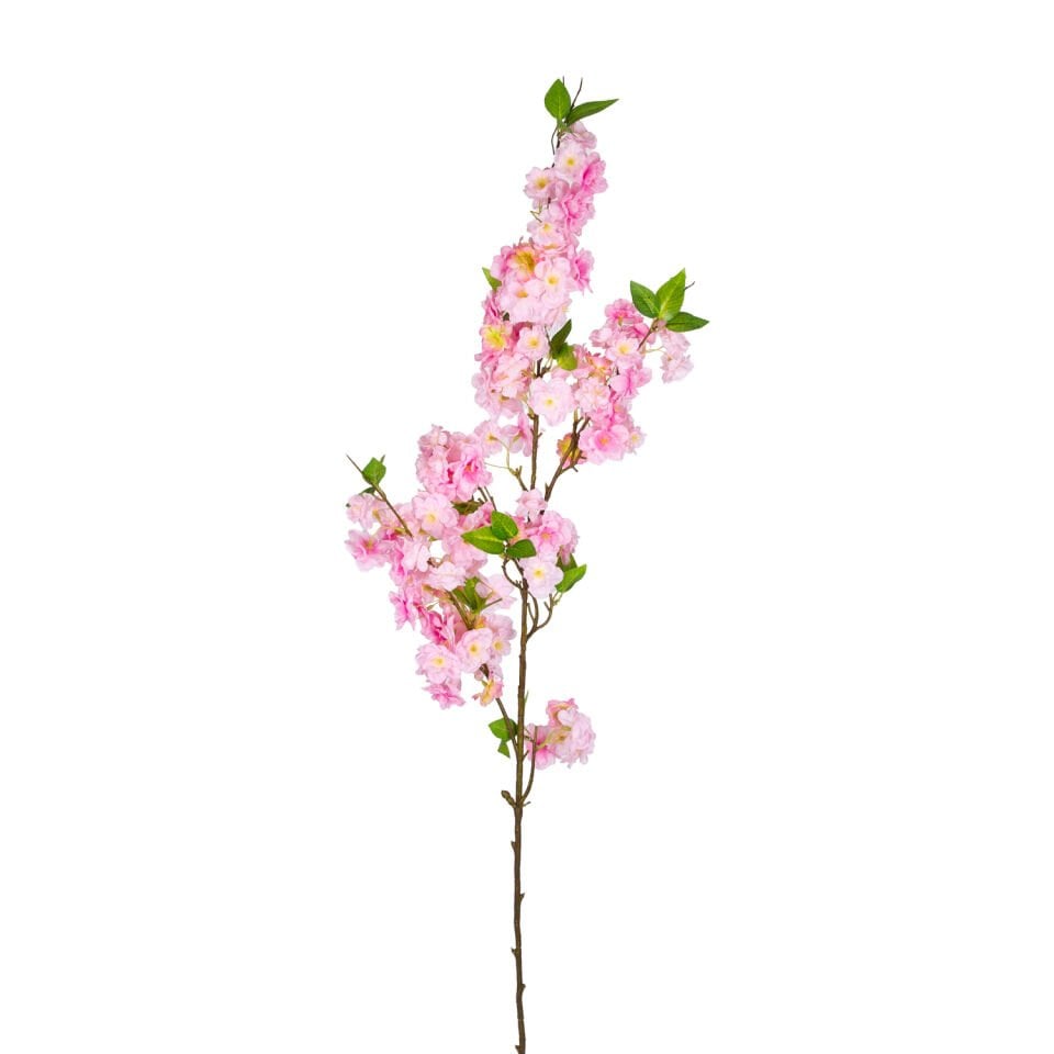 Yapay Çiçek, Bahar Dalı, Pembe - 120 cm