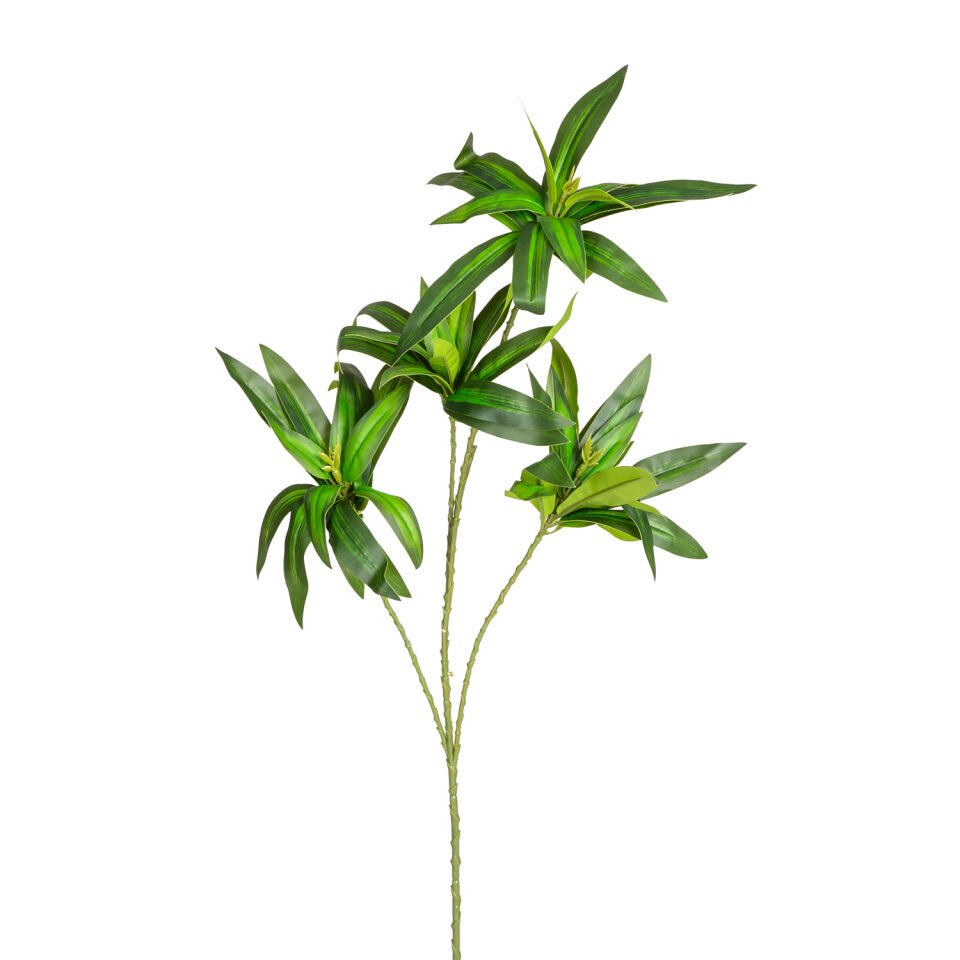 Yapay Dracena Bitkisi, Yeşil - 75 cm