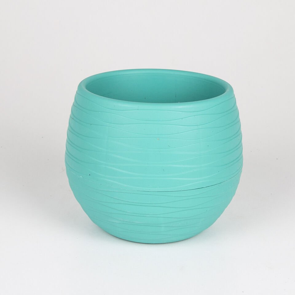 Sahra Saksı, Mavi - No:5, 1,3 Litre, 15 cm