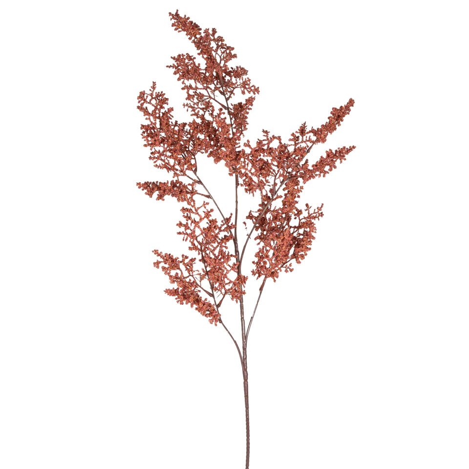 Yapay Çiçek, Köpük Cipso, Kiremit Rengi - 100 cm
