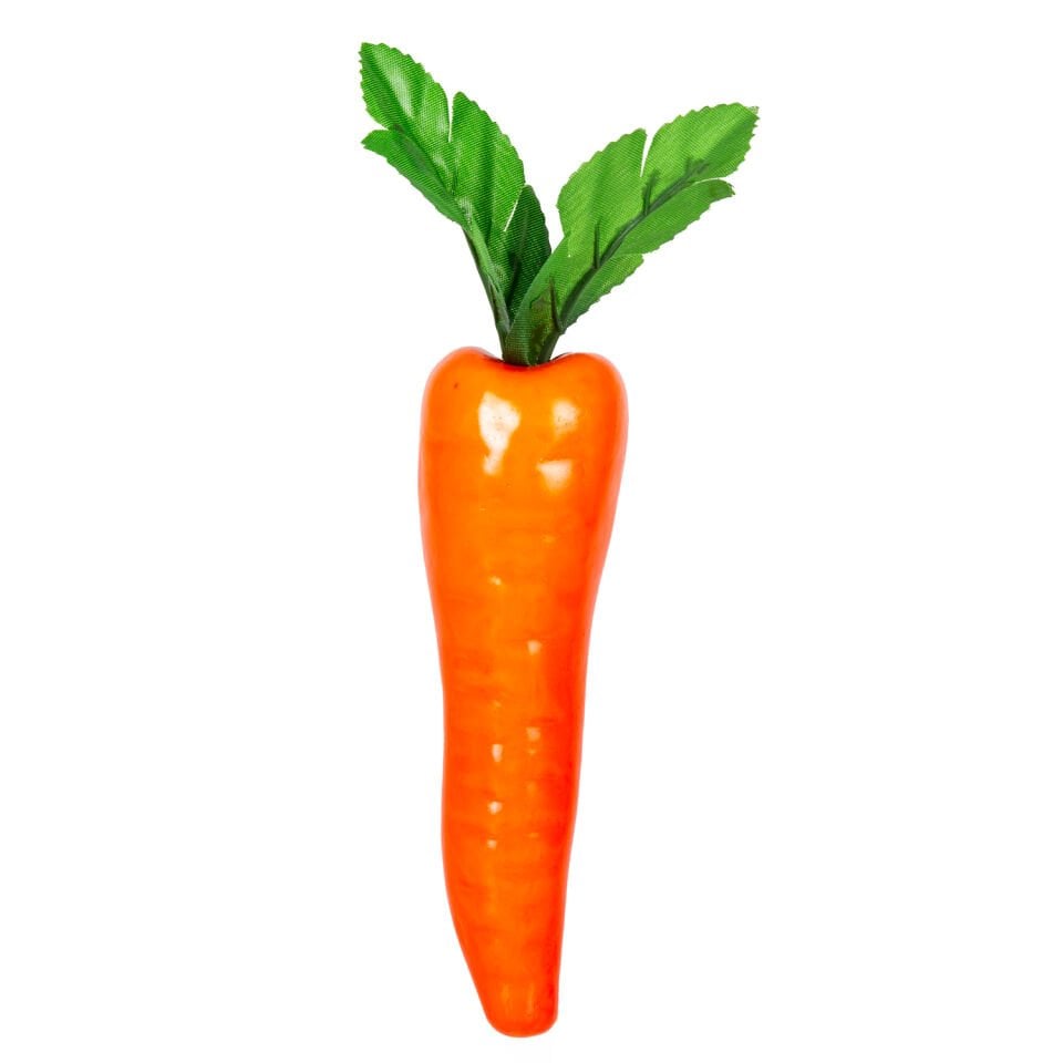 Yapay Meyve, Havuç, Turuncu - 4x21 cm