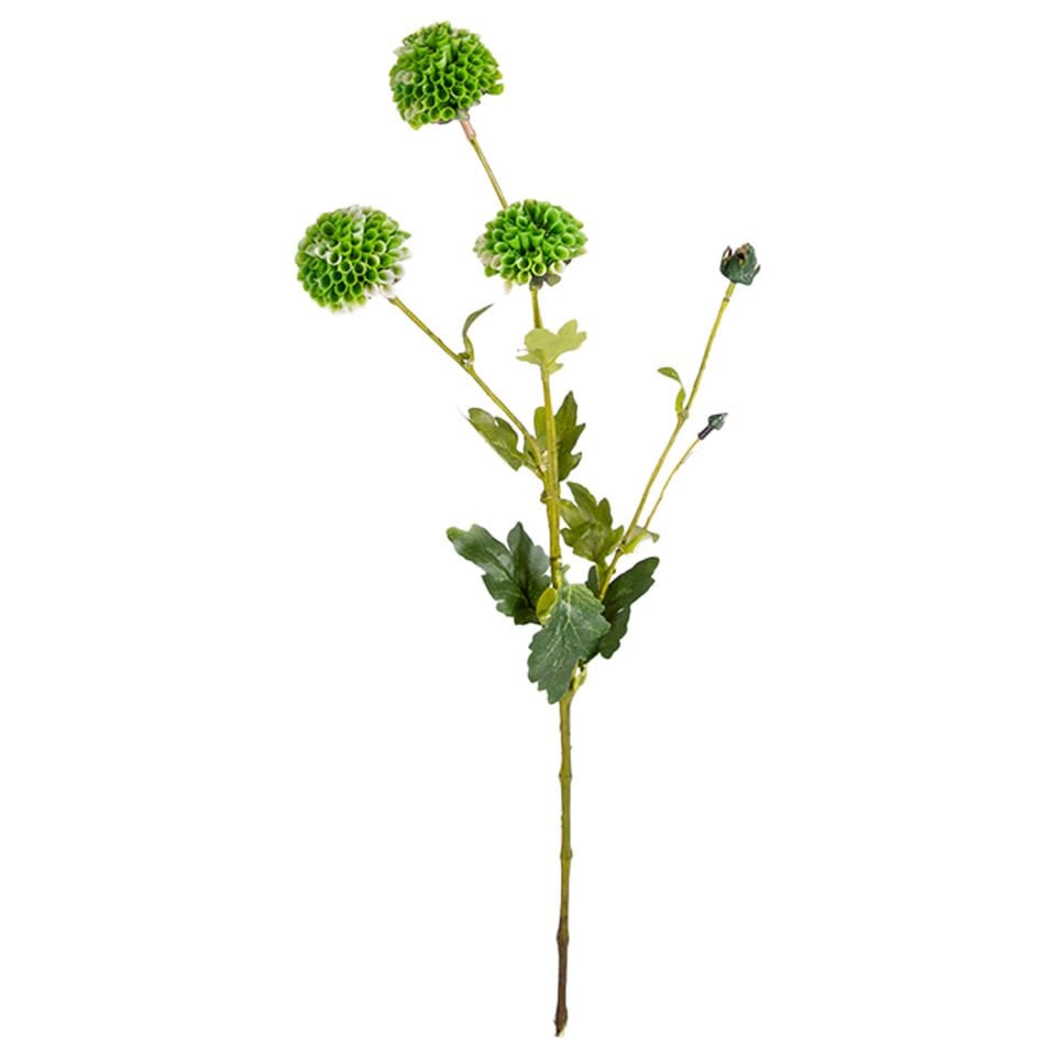Yapay Çiçek, Kadife Çiçeği, Yeşil - 64 cm