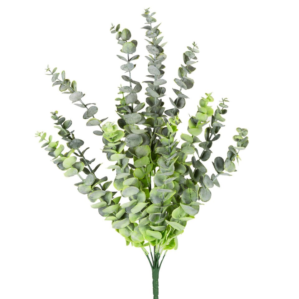 Yapay Okaliptus Demeti, Açık Yeşil - 56 cm