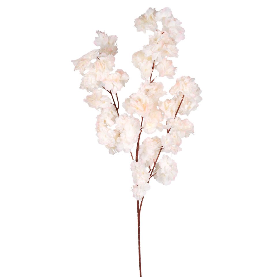 Yapay Bahar Dalı, Pembe-Beyaz - 96 cm