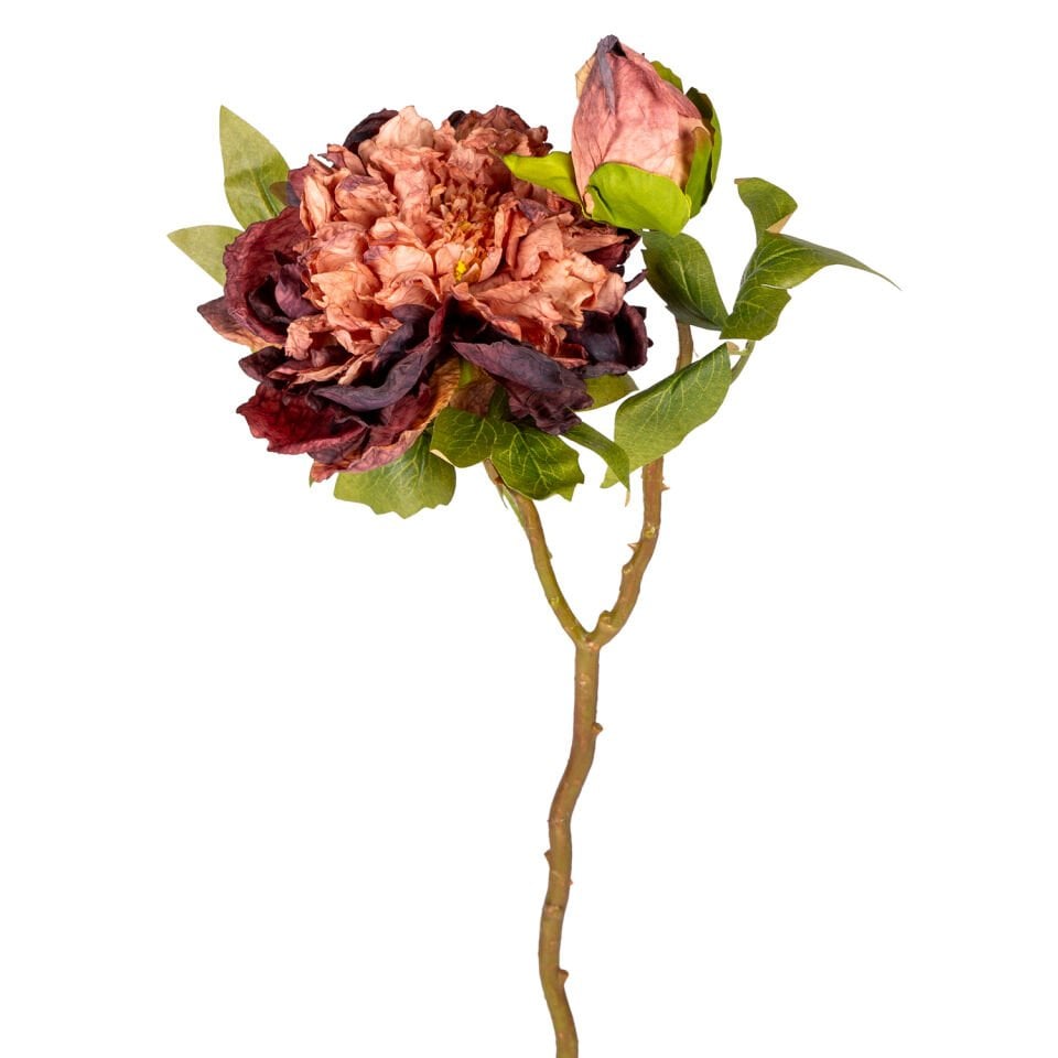 Yapay Çiçek, Şakayık, Gülkurusu - Tomurcuklu, 50 cm