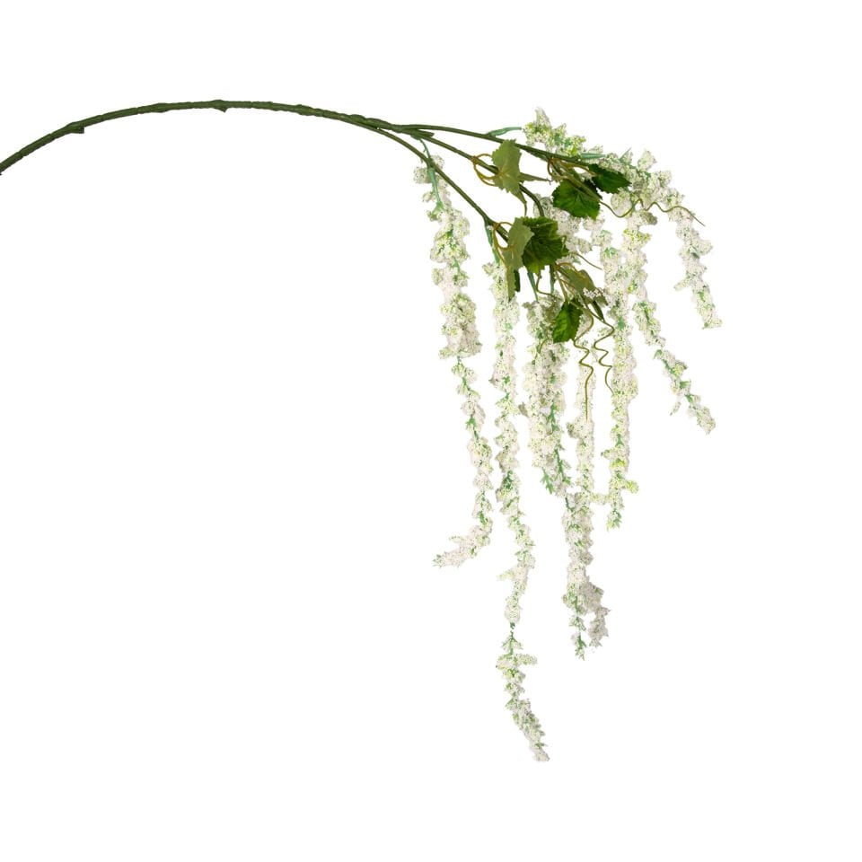 Yapay Gypso, Sarkan, Beyaz - 105 cm