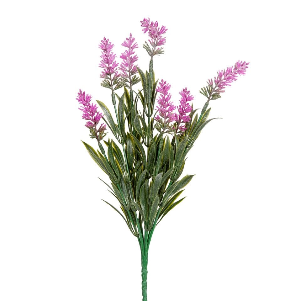 Yapay Çiçek, Lavanta, Pembe - 36 cm