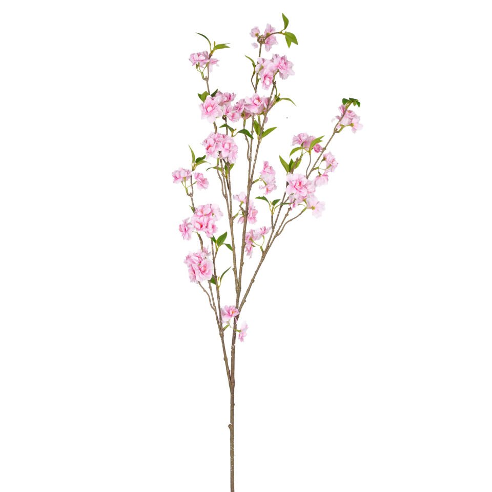 Yapay Çiçek, Bahar Dalı, Pembe - 125 cm