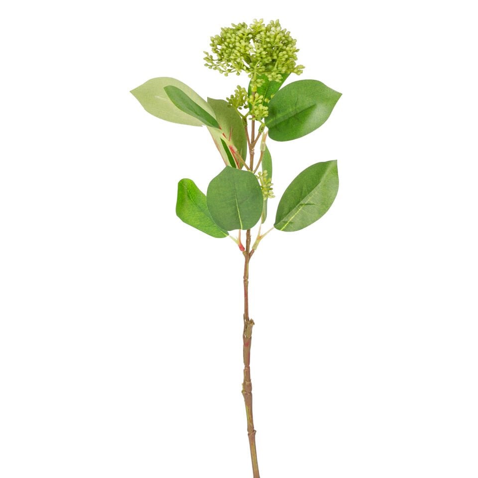 Yapay Bitki, Simüle Berry Dal, Yeşil - 52 cm