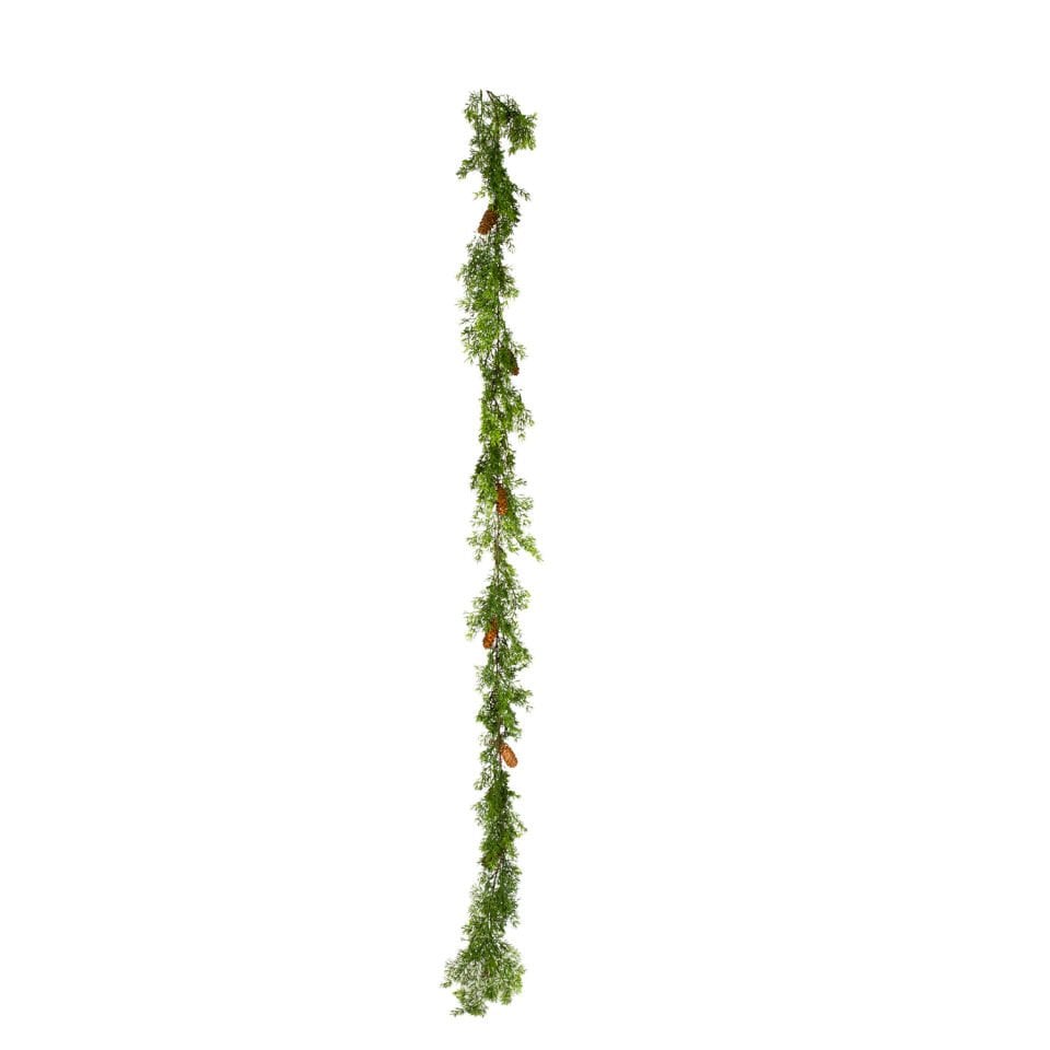 Yapay Çam Garland, Kozalaklı, Yeşil - 180 cm