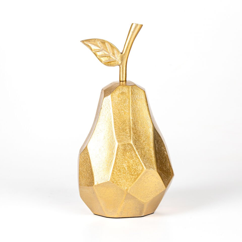 Metal Biblo, Armut, Gold - 12x22x11 cm