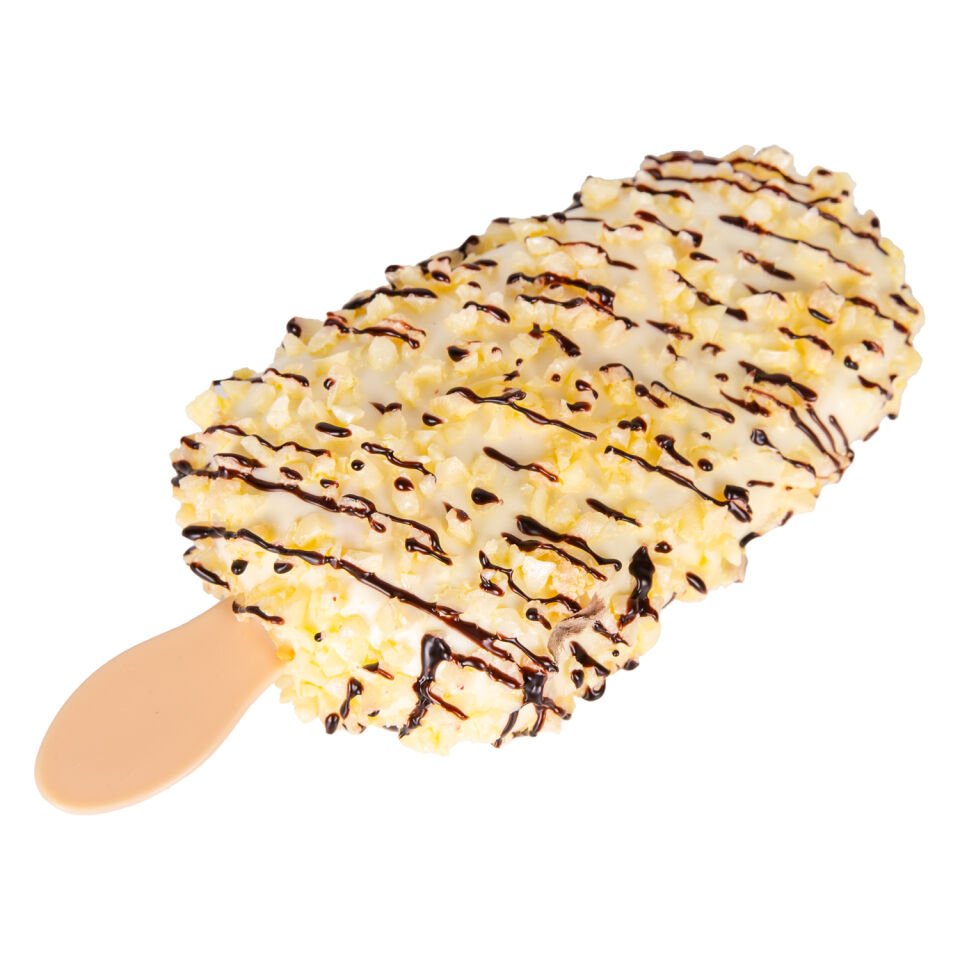 Yapay Dondurma, Vanilyalı, Krem - 6x12 cm