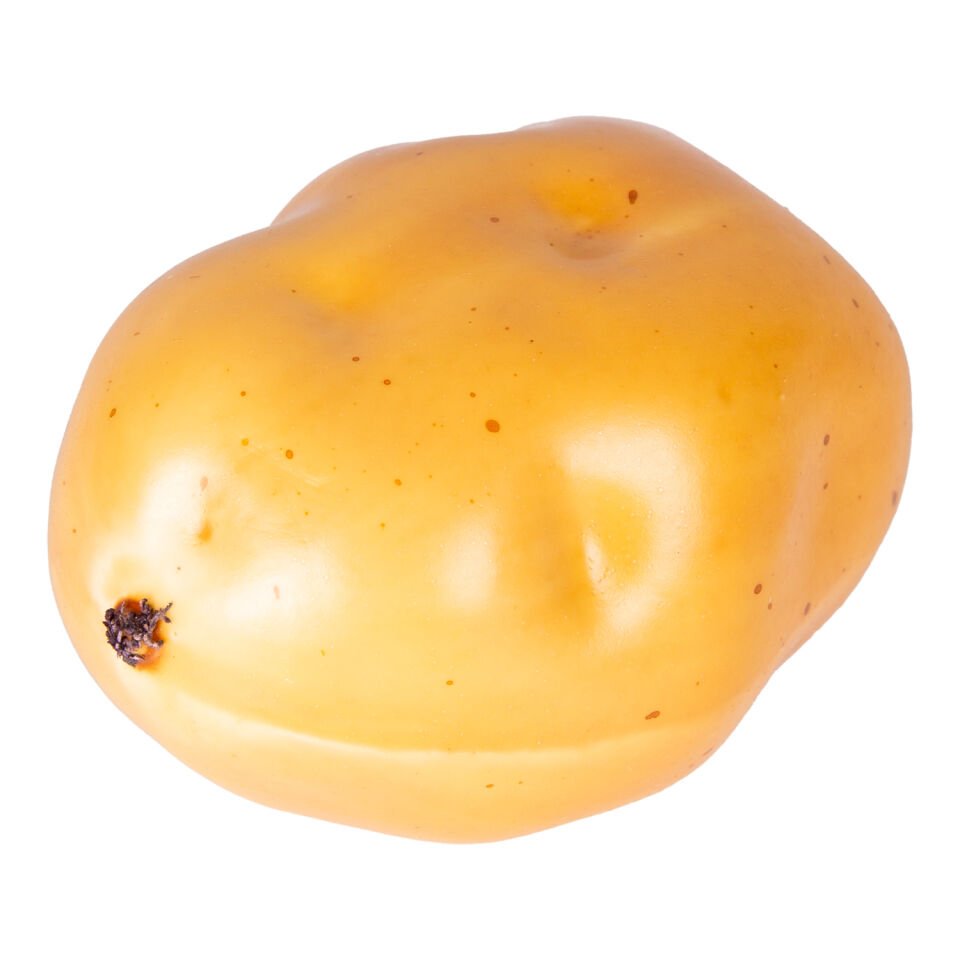 Yapay Patates, Kahverengi - 10x7x6 cm