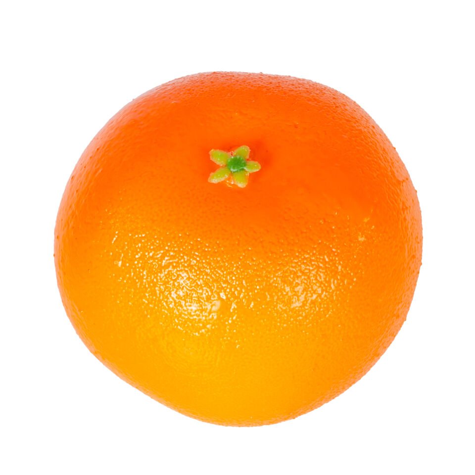 Yapay Mandalina, Turuncu - 7,5x5,5 cm