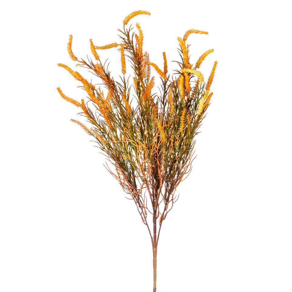 Yapay Çiçek, Lavanta Demet, Yeşil-Kahverengi - 65 cm