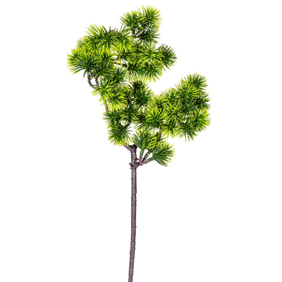 Yapay Dikenli Çam Dalı - 38 cm