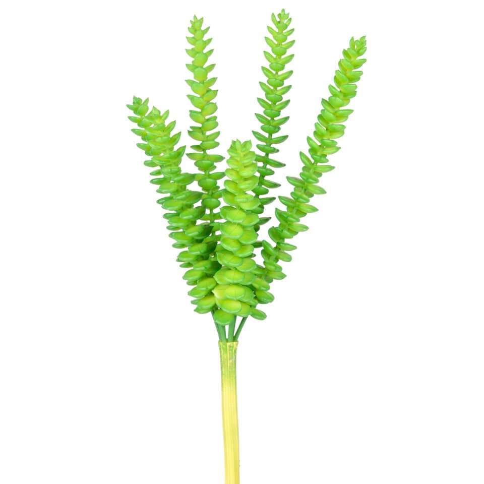 Yapay Kaktüs Sukulent, Yeşil - 26 cm