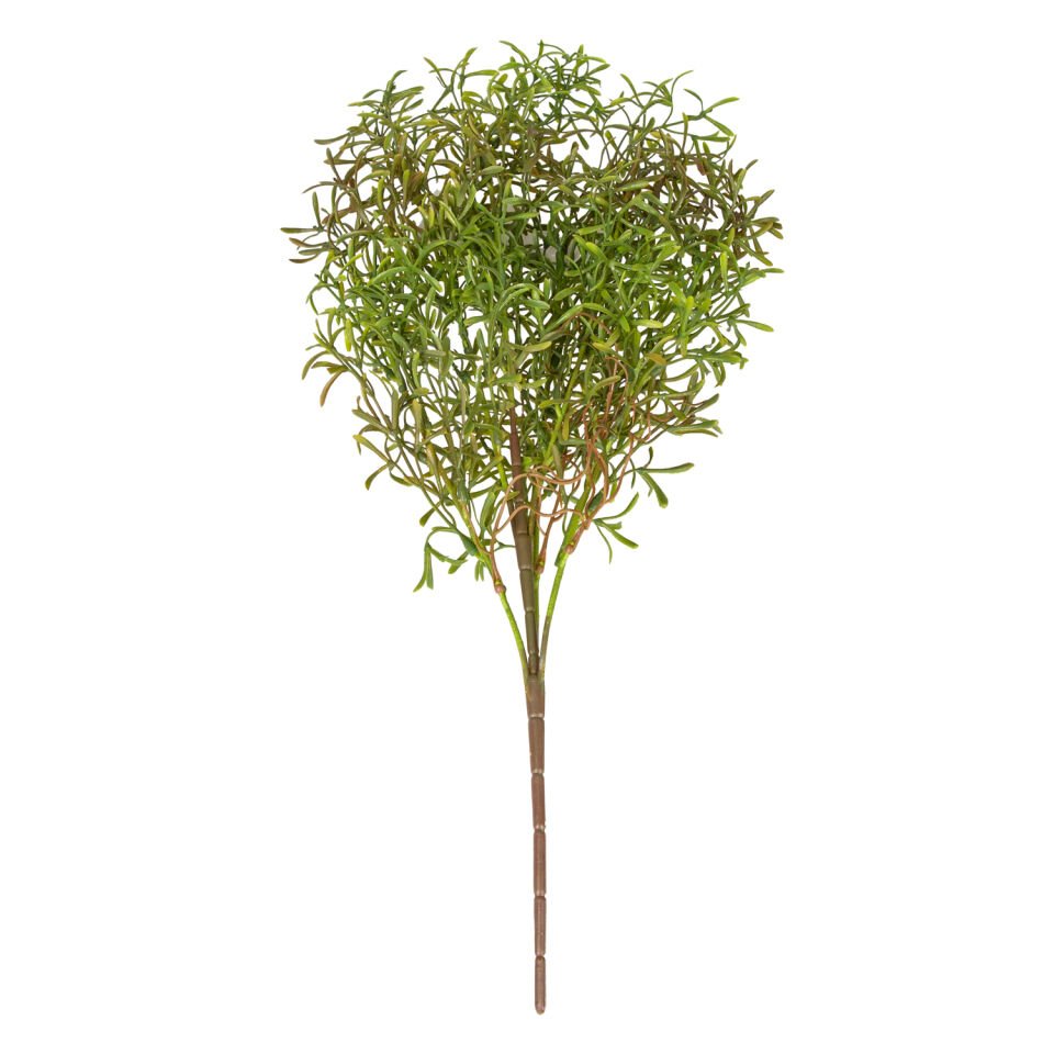 Yapay Biberiye Demeti, Kızıl/Yeşil - 55 cm